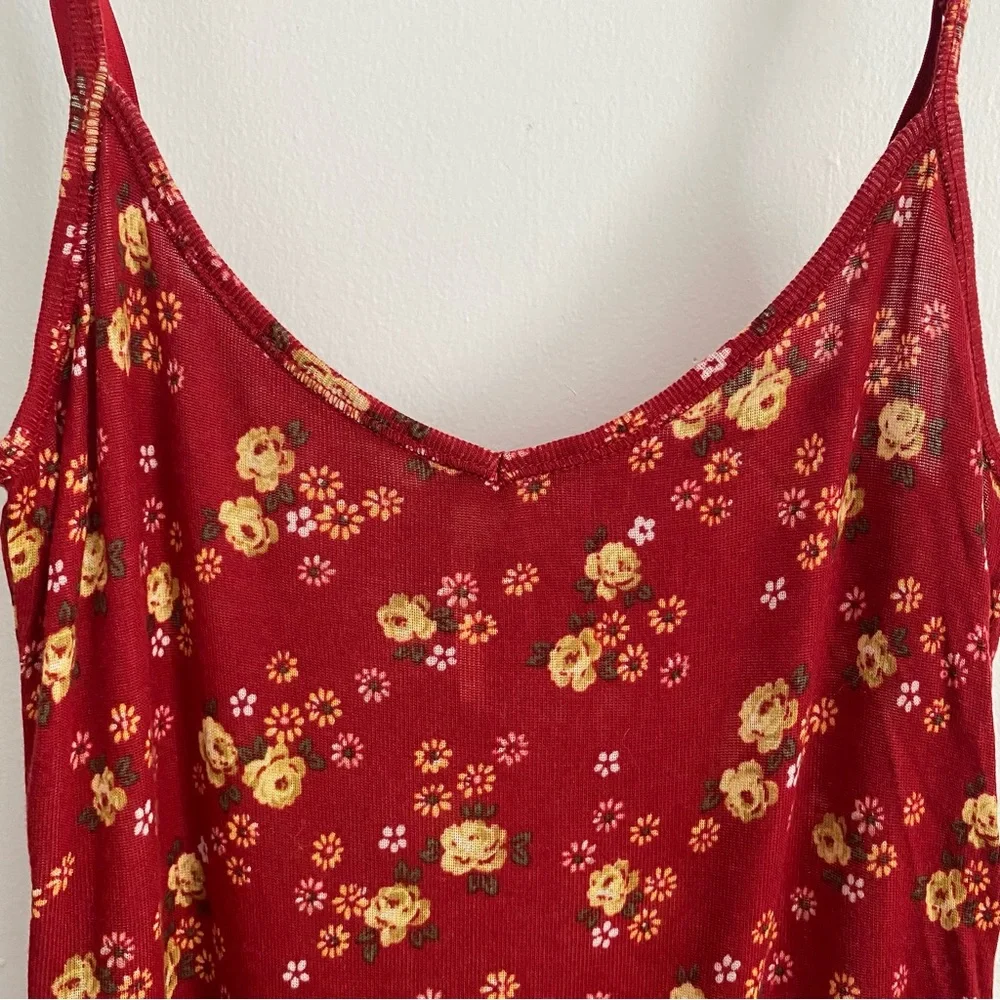 Vintage free people floral tank - Picture 2 of 4